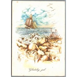 Julemrke 1979 p Postkort