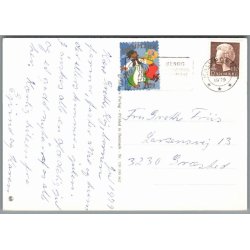 Julemrke 1979 p Postkort