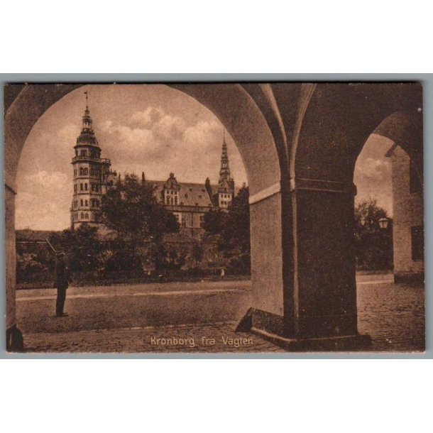 Kronborg fra Vagten - Postkort - Ubrugt