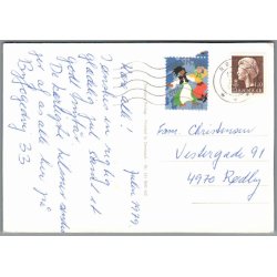 Julemrke 1979 p Postkort