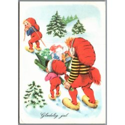 Julemrke 1979 p Postkort