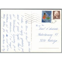 Julemrke 1979 p Postkort