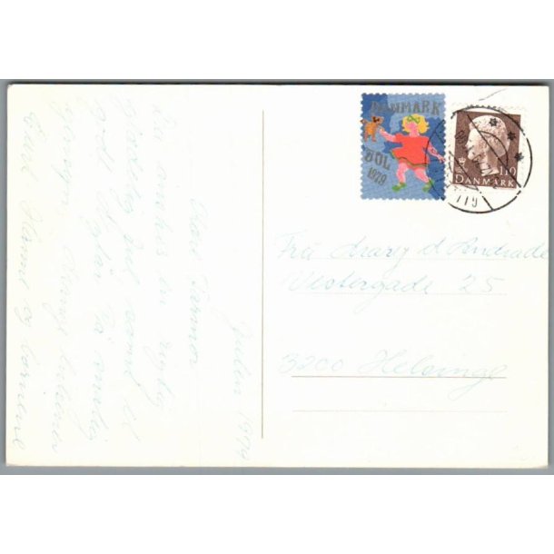Julemrke 1979 p Postkort