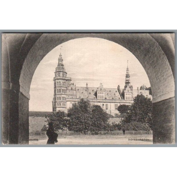 Kronborg - Hovedvagten - Postkort - Brugt