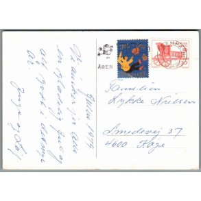 Julemrke 1979 p Postkort