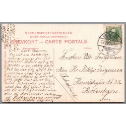 Helsing�r - Kronborg set fra Hovedvagten - Postkort - Brugt