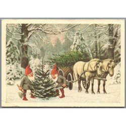 Julemrke 1984 p Postkort