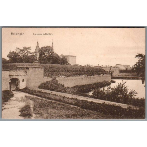 Helsing�r - Kronborg S�batteri - Postkort - Ubrugt