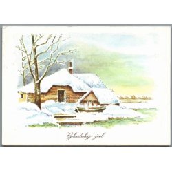 Julemrke 1984 p Postkort