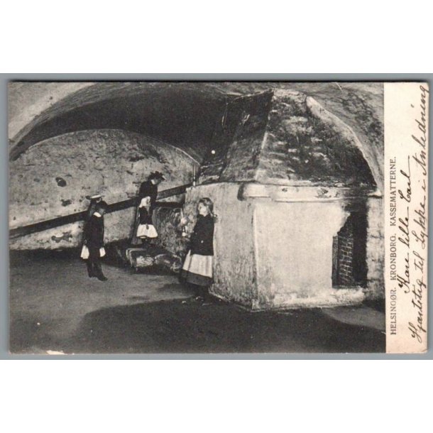 Helsing�r - Kronborg - Kassematterne - Postkort - Brugt