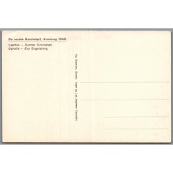 Kronborg Hamlet 1946 - Leartes Gunnar Simenstad - Ophelia Evy Engelsborg - Postkort - Ubrugt