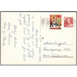 Julemrke 1983 p Postkort