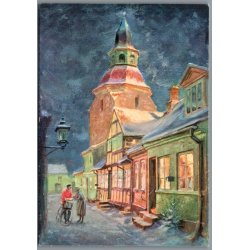 Julemrke 1983 p Postkort