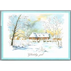 Julemrke 1983 p Postkort