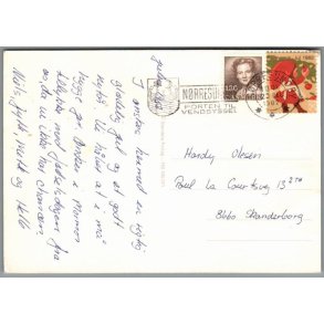 Julemrke 1982 p Postkort