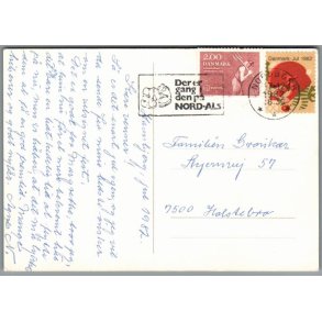 Julemrke 1982 p Postkort