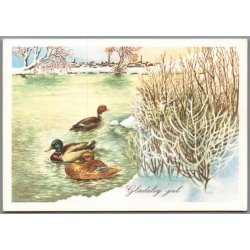 Julemrke 1982 p Postkort