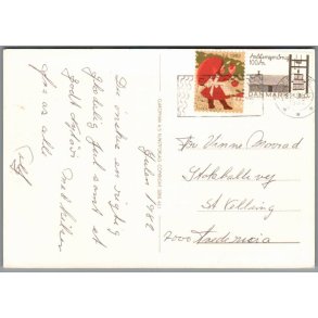 Julemrke 1982 p Postkort