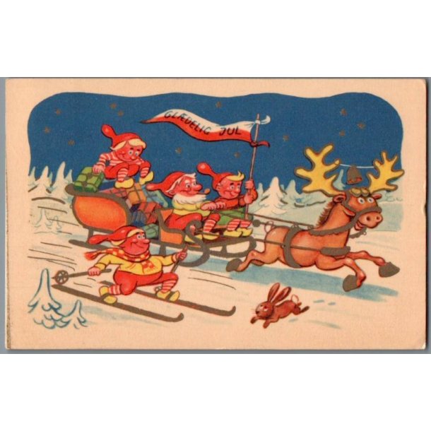 Michaelis , Rene - Gl�delig Jul - Brugt - Blank Forside !