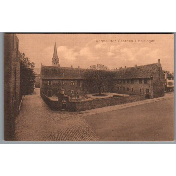 Karmelitter-Gaarden i Helsing�r - Postkort - Ubrugt