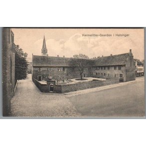 Karmelitter-Gaarden i Helsing�r - Postkort - Ubrugt