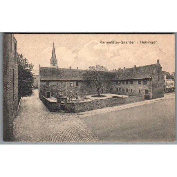 Karmelitter-Gaarden i Helsing�r - Postkort - Ubrugt