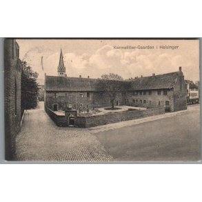 Karmelitter-Gaarden i Helsing�r - Postkort - Brugt