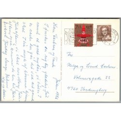 Julemrke 1982 p 1978 p Postkort