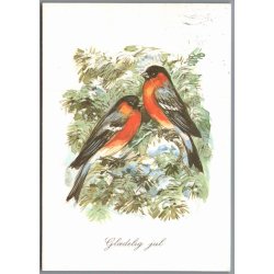 Julemrke 1981 p Postkort