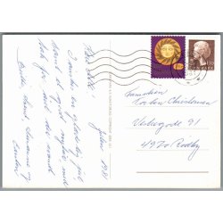 Julemrke 1981 p Postkort