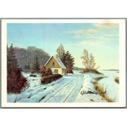 Julemrke 1981 p Postkort