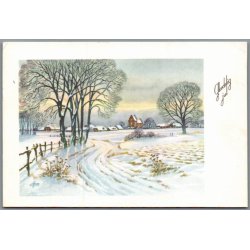 Julemrke 1981 p Postkort