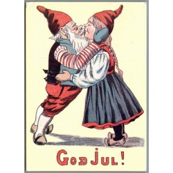 Julemrke 1986 p Postkort