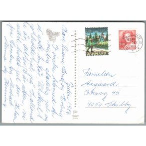 Julemrke 1986 p Postkort