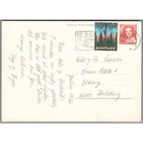 Julemrke 1986 p Postkort