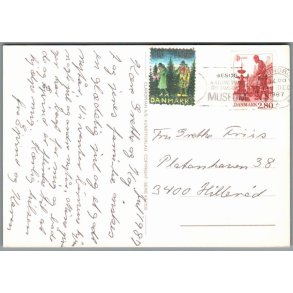 Julemrke 1986 p Postkort