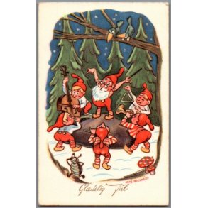 Michaelis , Rene - Gl�delig Jul - Brugt - Blank Forside !