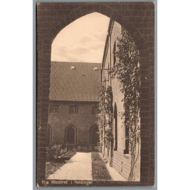 Fra Klosteret i Helsing�r  - Postkort - Ubrugt