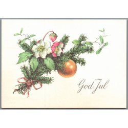 Julemrke 1986 p Postkort