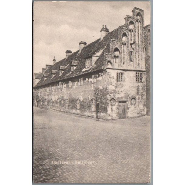 Klosteret i Helsing�r  - Postkort - Brugt