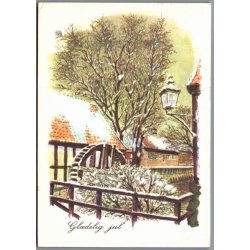 Julemrke 1985 p Postkort