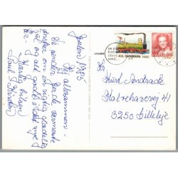 Julemrke 1985 p Postkort