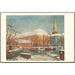 Julemrke 1984 p Postkort