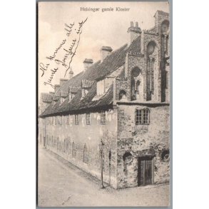 Helsing�r gamle Kloster - Postkort - Brugt