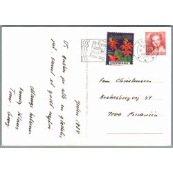 Julemrke 1984 p Postkort