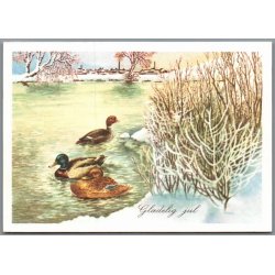 Julemrke 1984 p Postkort