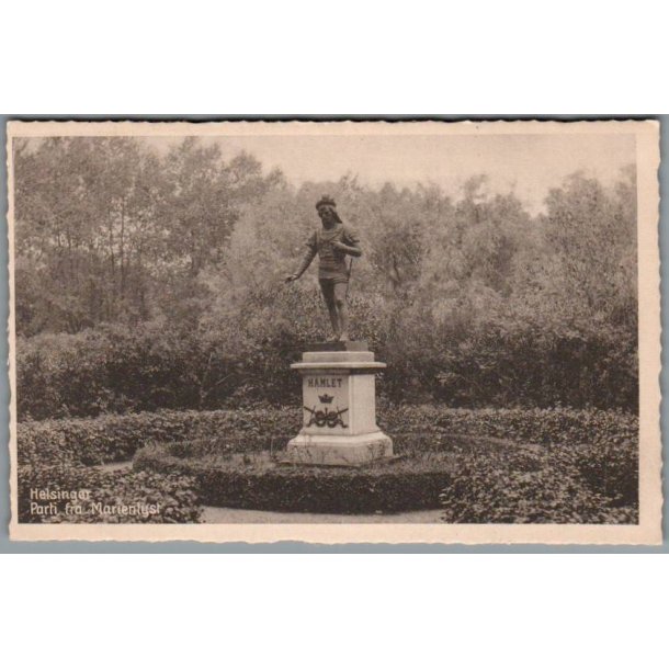 Helsing�r - Parti fra Marienlyst - Postkort - Ubrugt