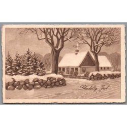 Holm, Peter  - Gl�delig Jul - Postkort  - Brugt