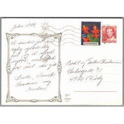 Julemrke 1984 p Postkort