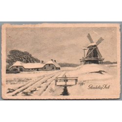 Holm, Peter  - Gl�delig Jul - Postkort  - Brugt